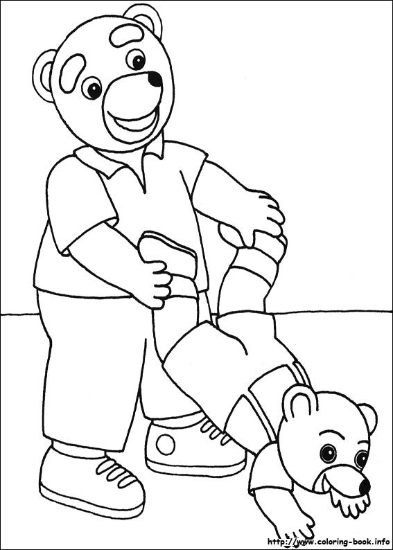 Little Brown Bear coloring picture